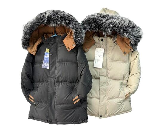 Курка дитяча зимова на хлопчика F306 black р.4-12 "Farbique" недорого оптом від прямого постачальника Курка дитяча зимова на хлопчика F306 black р.4-12 "Farbique" недорого оптом від прямого постачальника