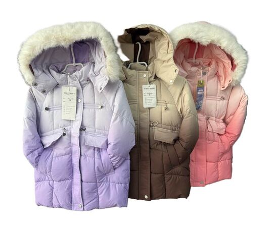 Курка дитяча зимова на дівчинку F328 pink р.4-12 "Farbique" недорого оптом від прямого постачальника Курка дитяча зимова на дівчинку F328 pink р.4-12 "Farbique" недорого оптом від прямого постачальника