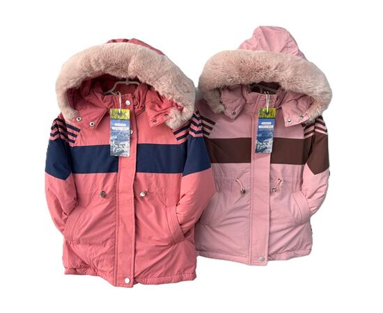Курка дитяча зимова на дівчинку F330 pink р.4-12 "Farbique" недорого оптом від прямого постачальника Курка дитяча зимова на дівчинку F330 pink р.4-12 "Farbique" недорого оптом від прямого постачальника