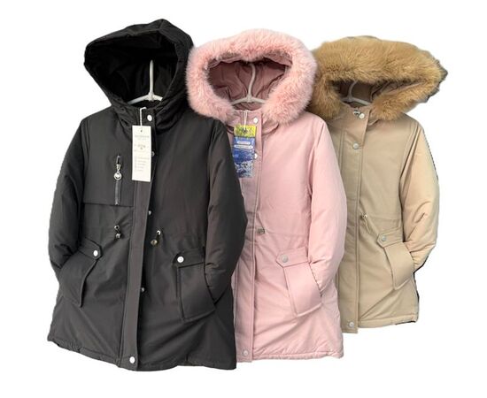 Курка детская зимняя на девочку F318 pink р.8-16 "Farbique" недорого оптом от прямого поставщика Фотография Курка детская зимняя на девочку F318 pink р.8-16 "Farbique" недорого оптом от прямого поставщика