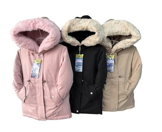 Курка детская зимняя на девочку F323 pink р.4-12 "Farbique" недорого оптом от прямого поставщика Фотография Курка детская зимняя на девочку F323 pink р.4-12 "Farbique" недорого оптом от прямого поставщика