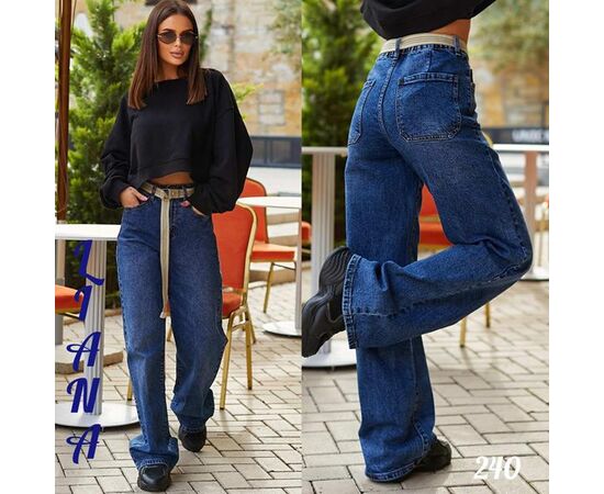 Джинсы женские 240 blue р.25-30 "Liana Denim" недорого оптом от прямого поставщика Фотография Джинсы женские 240 blue р.25-30 "Liana Denim" недорого оптом от прямого поставщика