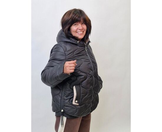 Куртка женская зимняя 973 black р.46-50 "LIArt" недорого оптом от прямого поставщика Фотография Куртка женская зимняя 973 black р.46-50 "LIArt" недорого оптом от прямого поставщика