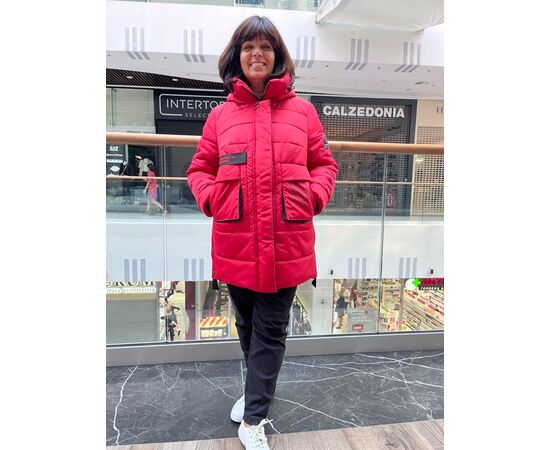 Куртка женская зимняя 905 red р.50-56 "LIArt" недорого оптом от прямого поставщика Фотография Куртка женская зимняя 905 red р.50-56 "LIArt" недорого оптом от прямого поставщика