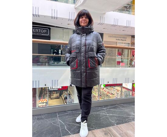 Куртка женская зимняя 905 black р.50-56 "LIArt" недорого оптом от прямого поставщика Фотография Куртка женская зимняя 905 black р.50-56 "LIArt" недорого оптом от прямого поставщика