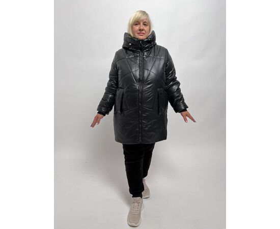 Куртка женская зимняя 860 black р.52-58 "LIArt" недорого оптом от прямого поставщика Фотография Куртка женская зимняя 860 black р.52-58 "LIArt" недорого оптом от прямого поставщика
