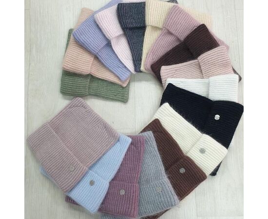 Шапка зимова жіноча CN1632 mix р.56-60 "SELFI" недорого оптом від прямого постачальника Шапка зимова жіноча CN1632 mix р.56-60 "SELFI" недорого оптом від прямого постачальника