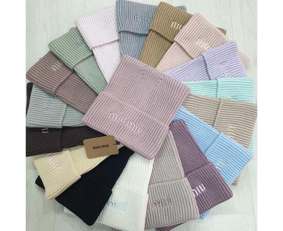 Шапка зимняя женская CN1673 mix р.56-59 "SELFI" недорого оптом от прямого поставщика Фотография Шапка зимняя женская CN1673 mix р.56-59 "SELFI" недорого оптом от прямого поставщика