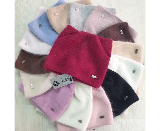 Шапка зимняя женская CN1674 mix р.56-60 "SELFI" недорого оптом от прямого поставщика Фотография Шапка зимняя женская CN1674 mix р.56-60 "SELFI" недорого оптом от прямого поставщика