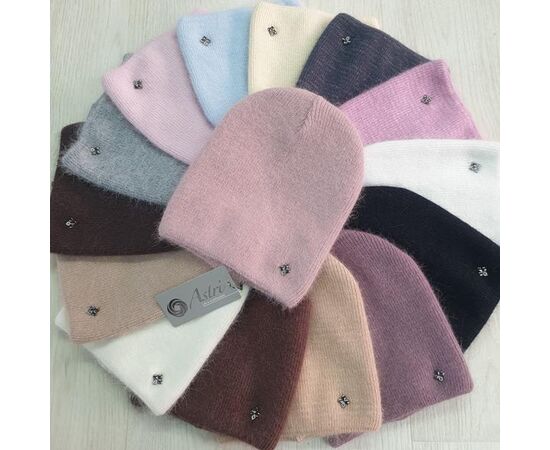 Шапка зимняя женская CN1676 mix р.56-60 "SELFI" недорого оптом от прямого поставщика Фотография Шапка зимняя женская CN1676 mix р.56-60 "SELFI" недорого оптом от прямого поставщика