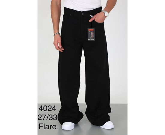 Джинсы мужские 4024 black р.27-33 "God Baron" недорого оптом от прямого поставщика Фотография Джинсы мужские 4024 black р.27-33 "God Baron" недорого оптом от прямого поставщика