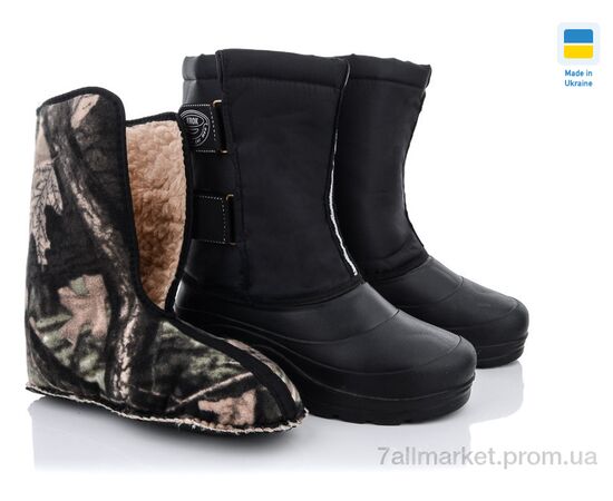 Чоботи з піни чоловічі Зима Крок Украина М14 черный (6 пар р.41-45) "Vladimir" недорого оптом від прямого постачальника Чоботи з піни чоловічі Зима Крок Украина М14 черный (6 пар р.41-45) "Vladimir" недорого оптом від прямого постачальника