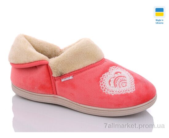 Тапки жіночі для будинку Зима Т03 корал (8 пар р.37-41) "Крок" недорого оптом від прямого постачальника Тапки жіночі для будинку Зима Т03 корал (8 пар р.37-41) "Крок" недорого оптом від прямого постачальника