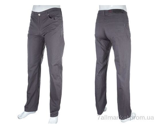 Брюки мужские Лето 9102(05884) grey (8 шт. р.сетка 31-38) "Obuvok" недорого оптом от прямого поставщика, изображение 3 Фотография Брюки мужские Лето 9102(05884) grey (8 шт. р.сетка 31-38) "Obuvok" недорого оптом от прямого поставщика, изображение 3