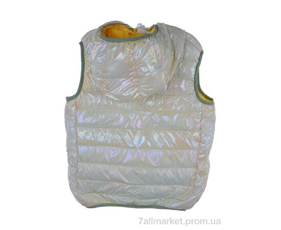 Жилетка детская Весна/осень 2997-3 green (5 шт. р.сетка 110-150) "Мир" недорого оптом от прямого поставщика, изображение 2 Фотография Жилетка детская Весна/осень 2997-3 green (5 шт. р.сетка 110-150) "Мир" недорого оптом от прямого поставщика, изображение 2