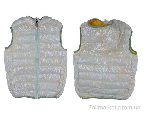 Жилетка детская Весна/осень 2997-3 green (5 шт. р.сетка 110-150) "Мир" недорого оптом от прямого поставщика, изображение 3 Фотография Жилетка детская Весна/осень 2997-3 green (5 шт. р.сетка 110-150) "Мир" недорого оптом от прямого поставщика, изображение 3