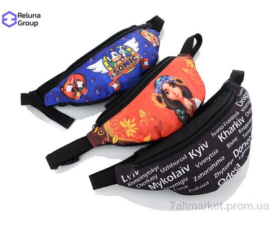 Бананка жіноча ES002-7 mix 13*30* см, "Reluna Group" недорого оптом від прямого постачальника Бананка жіноча ES002-7 mix 13*30* см, "Reluna Group" недорого оптом від прямого постачальника