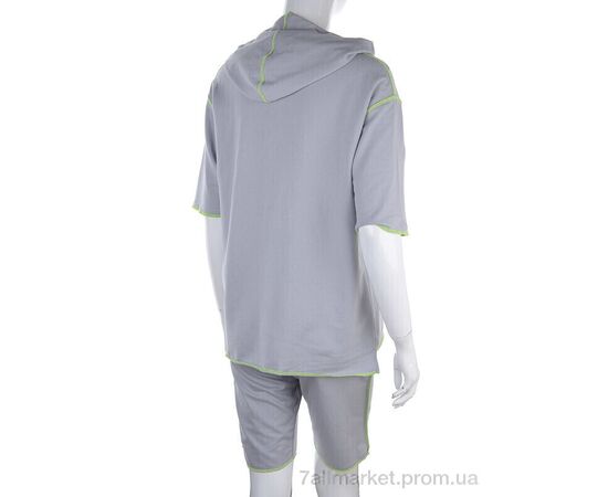 Фотография Костюм детский Лето 3176-2204 grey (5 шт. р.сетка 10-14) "Мир" недорого оптом от прямого поставщика, изображение 2