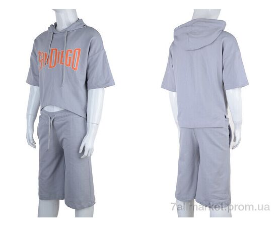 Фотография Костюм детский Лето 3176-2256-2 grey (5 шт. р.сетка 6-10) "Мир" недорого оптом от прямого поставщика, изображение 3