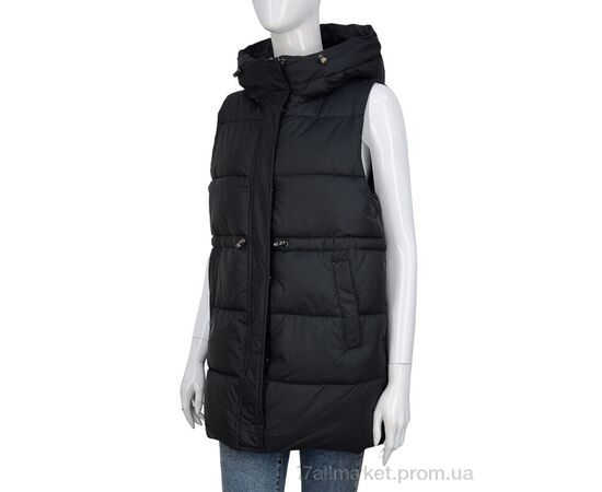 Жилетка жіноча Весна/осінь 22-537 black (5 шт. р.сіткаS-2XL) "Hope" недорого оптом від прямого постачальника Жилетка жіноча Весна/осінь 22-537 black (5 шт. р.сіткаS-2XL) "Hope" недорого оптом від прямого постачальника