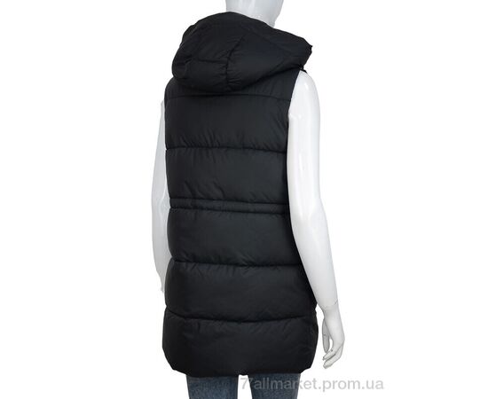 Жилетка жіноча Весна/осінь 22-537 black (5 шт. р.сіткаS-2XL) "Hope" недорого оптом від прямого постачальника, зображення 2 Жилетка жіноча Весна/осінь 22-537 black (5 шт. р.сіткаS-2XL) "Hope" недорого оптом від прямого постачальника, зображення 2