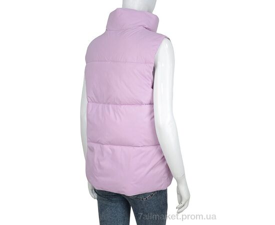 Жилетка жіноча Весна/осінь 22-552 pink-purple (5 шт. р.сіткаS-2XL) "Hope" недорого оптом від прямого постачальника, зображення 2 Жилетка жіноча Весна/осінь 22-552 pink-purple (5 шт. р.сіткаS-2XL) "Hope" недорого оптом від прямого постачальника, зображення 2