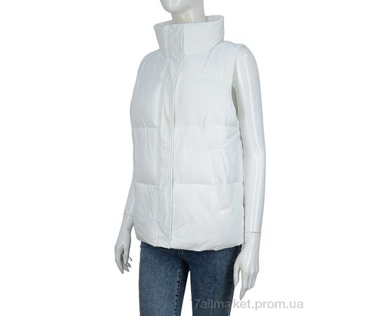 Жилетка жіноча Весна/осінь 22-552 white (5 шт. р.сіткаS-2XL) "Hope" недорого оптом від прямого постачальника Жилетка жіноча Весна/осінь 22-552 white (5 шт. р.сіткаS-2XL) "Hope" недорого оптом від прямого постачальника