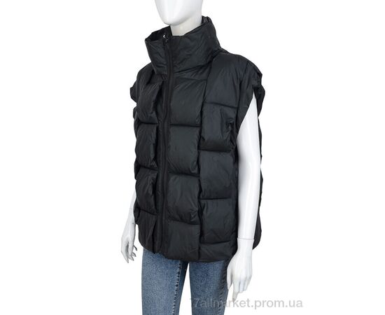 Жилетка жіноча Весна/осінь 1882 black (6 шт. р.сіткаM-2XL) "Turn Hug" недорого оптом від прямого постачальника Жилетка жіноча Весна/осінь 1882 black (6 шт. р.сіткаM-2XL) "Turn Hug" недорого оптом від прямого постачальника