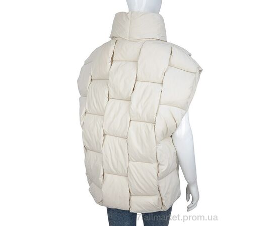 Жилетка жіноча Весна/осінь 1882 beige (6 шт. р.сіткаM-2XL) "Turn Hug" недорого оптом від прямого постачальника, зображення 2 Жилетка жіноча Весна/осінь 1882 beige (6 шт. р.сіткаM-2XL) "Turn Hug" недорого оптом від прямого постачальника, зображення 2