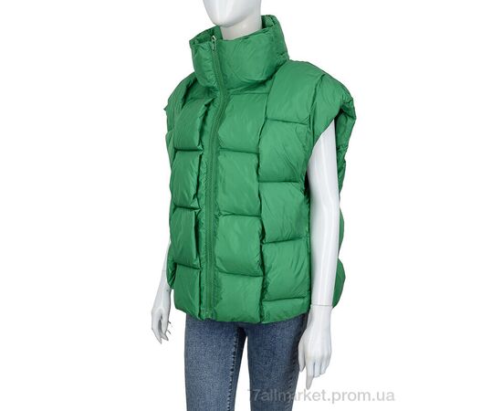 Жилетка жіноча Весна/осінь 1882 green (6 шт. р.сіткаM-2XL) "Turn Hug" недорого оптом від прямого постачальника Жилетка жіноча Весна/осінь 1882 green (6 шт. р.сіткаM-2XL) "Turn Hug" недорого оптом від прямого постачальника