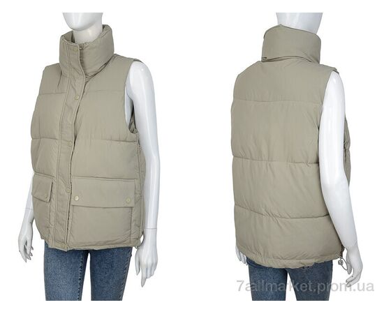 Жилетка жіноча Весна/осінь 2219 green (5 шт. р.сіткаM-2XL) "Turn Hug" недорого оптом від прямого постачальника, зображення 3 Жилетка жіноча Весна/осінь 2219 green (5 шт. р.сіткаM-2XL) "Turn Hug" недорого оптом від прямого постачальника, зображення 3