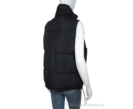 Жилетка жіноча Весна/осінь 2219 black (5 шт. р.сіткаM-2XL) "Turn Hug" недорого оптом від прямого постачальника, зображення 2 Жилетка жіноча Весна/осінь 2219 black (5 шт. р.сіткаM-2XL) "Turn Hug" недорого оптом від прямого постачальника, зображення 2