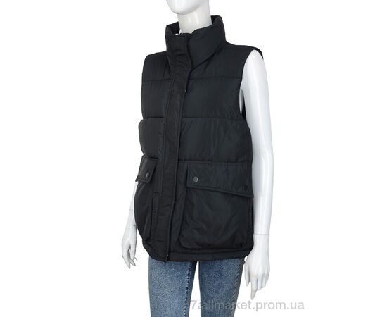 Жилетка жіноча Весна/осінь 2338 black (5 шт. р.сіткаM-2XL) "Turn Hug" недорого оптом від прямого постачальника Жилетка жіноча Весна/осінь 2338 black (5 шт. р.сіткаM-2XL) "Turn Hug" недорого оптом від прямого постачальника