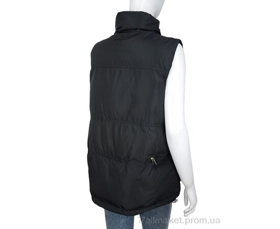 Жилетка жіноча Весна/осінь 2338 black (5 шт. р.сіткаM-2XL) "Turn Hug" недорого оптом від прямого постачальника, зображення 2 Жилетка жіноча Весна/осінь 2338 black (5 шт. р.сіткаM-2XL) "Turn Hug" недорого оптом від прямого постачальника, зображення 2