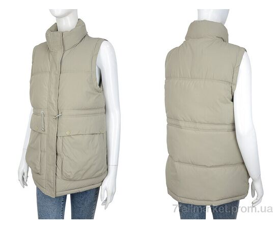 Жилетка жіноча Весна/осінь 2251 green (5 шт. р.сіткаM-2XL) "Turn Hug" недорого оптом від прямого постачальника, зображення 3 Жилетка жіноча Весна/осінь 2251 green (5 шт. р.сіткаM-2XL) "Turn Hug" недорого оптом від прямого постачальника, зображення 3