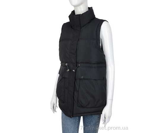 Жилетка жіноча Весна/осінь 2251 black (5 шт. р.сіткаM-2XL) "Turn Hug" недорого оптом від прямого постачальника Жилетка жіноча Весна/осінь 2251 black (5 шт. р.сіткаM-2XL) "Turn Hug" недорого оптом від прямого постачальника