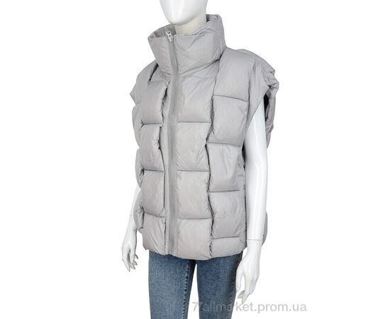 Жилетка жіноча Весна/осінь 1882 grey (5 шт. р.сіткаM-2XL) "Turn Hug" недорого оптом від прямого постачальника Жилетка жіноча Весна/осінь 1882 grey (5 шт. р.сіткаM-2XL) "Turn Hug" недорого оптом від прямого постачальника