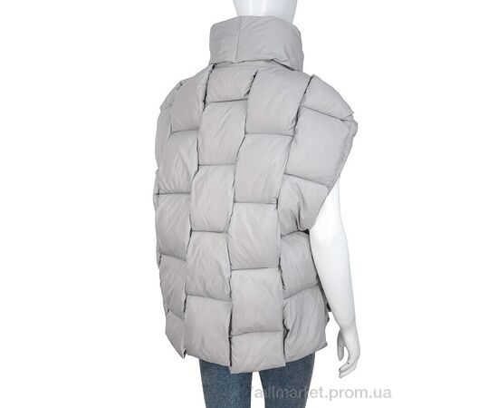 Жилетка жіноча Весна/осінь 1882 grey (5 шт. р.сіткаM-2XL) "Turn Hug" недорого оптом від прямого постачальника, зображення 2 Жилетка жіноча Весна/осінь 1882 grey (5 шт. р.сіткаM-2XL) "Turn Hug" недорого оптом від прямого постачальника, зображення 2