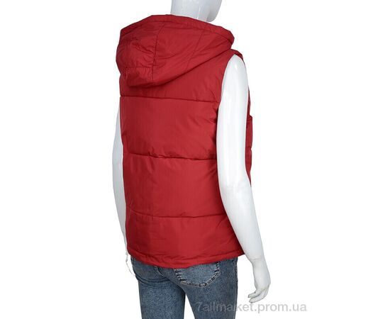 Жилетка женская Весна/осень 20232 red (06900) (5 шт. р.сетка L-4XL) "Obuvok" недорого оптом от прямого поставщика, изображение 2 Фотография Жилетка женская Весна/осень 20232 red (06900) (5 шт. р.сетка L-4XL) "Obuvok" недорого оптом от прямого поставщика, изображение 2