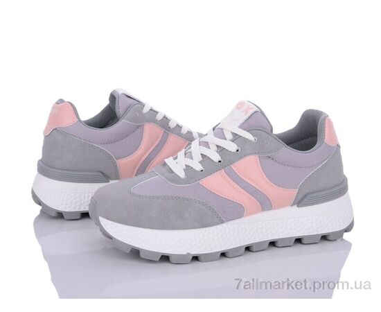 Кроссовки женские модные Весна/осень J6105-2 grey-old (8 пар р.37-41) "Ok Shoes" недорого оптом от прямого поставщика Фотография Кроссовки женские модные Весна/осень J6105-2 grey-old (8 пар р.37-41) "Ok Shoes" недорого оптом от прямого поставщика