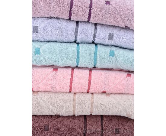 Фотография Полотенце Весна/осень 88-493 (06616) 70x140 mix (8 шт. р.сетка One size) "Obuvok" недорого оптом от прямого поставщика, изображение 3