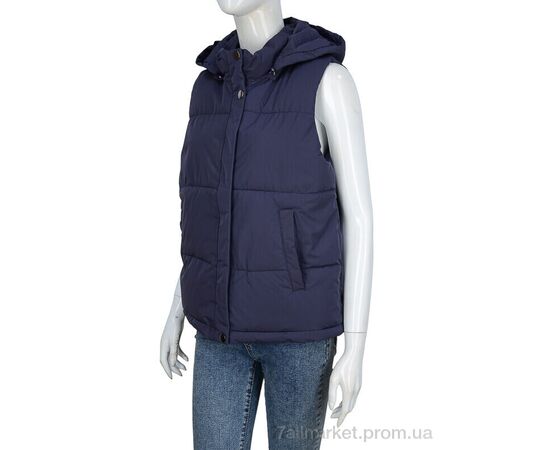 Жилетка женская Весна/осень 20232 violet (06900) (5 шт. р.сетка L-4XL) "Obuvok" недорого оптом от прямого поставщика Фотография Жилетка женская Весна/осень 20232 violet (06900) (5 шт. р.сетка L-4XL) "Obuvok" недорого оптом от прямого поставщика