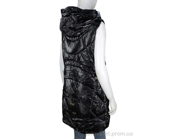 Жилетка женская Весна/осень 2270 black (4 шт. р.сетка M-2XL) "Obuvok" недорого оптом от прямого поставщика, изображение 2 Фотография Жилетка женская Весна/осень 2270 black (4 шт. р.сетка M-2XL) "Obuvok" недорого оптом от прямого поставщика, изображение 2