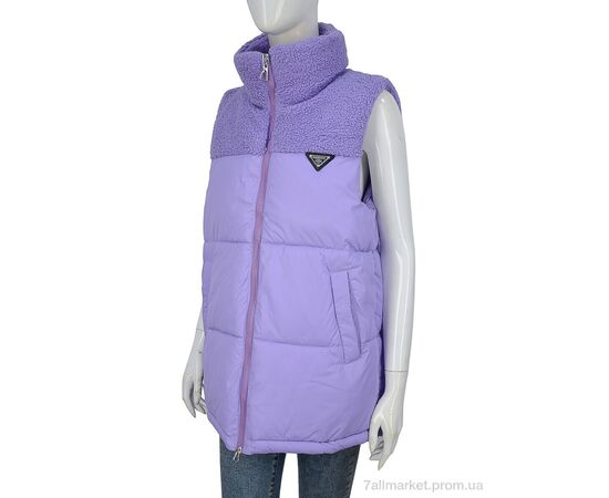 Жилетка женская Весна/осень 2321 violet (5 шт. р.сетка 48-56) "Hope" недорого оптом от прямого поставщика Фотография Жилетка женская Весна/осень 2321 violet (5 шт. р.сетка 48-56) "Hope" недорого оптом от прямого поставщика