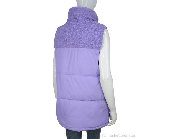 Жилетка женская Весна/осень 2321 violet (5 шт. р.сетка 48-56) "Hope" недорого оптом от прямого поставщика, изображение 2 Фотография Жилетка женская Весна/осень 2321 violet (5 шт. р.сетка 48-56) "Hope" недорого оптом от прямого поставщика, изображение 2