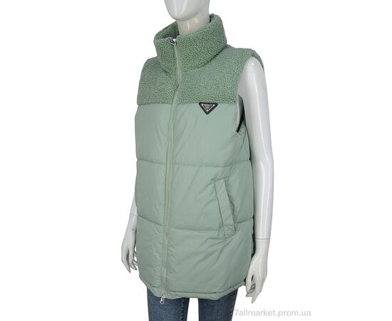 Жилетка женская Весна/осень 2321 green (5 шт. р.сетка 48-56) "Hope" недорого оптом от прямого поставщика Фотография Жилетка женская Весна/осень 2321 green (5 шт. р.сетка 48-56) "Hope" недорого оптом от прямого поставщика