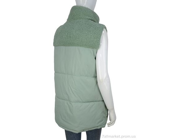 Жилетка женская Весна/осень 2321 green (5 шт. р.сетка 48-56) "Hope" недорого оптом от прямого поставщика, изображение 2 Фотография Жилетка женская Весна/осень 2321 green (5 шт. р.сетка 48-56) "Hope" недорого оптом от прямого поставщика, изображение 2