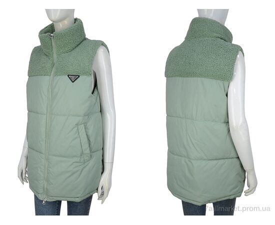 Жилетка женская Весна/осень 2321 green (5 шт. р.сетка 48-56) "Hope" недорого оптом от прямого поставщика, изображение 3 Фотография Жилетка женская Весна/осень 2321 green (5 шт. р.сетка 48-56) "Hope" недорого оптом от прямого поставщика, изображение 3