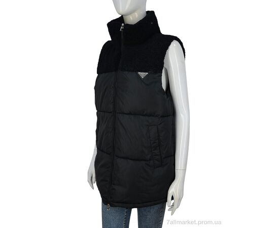 Жилетка женская Весна/осень 2321 black (5 шт. р.сетка 48-56) "Hope" недорого оптом от прямого поставщика Фотография Жилетка женская Весна/осень 2321 black (5 шт. р.сетка 48-56) "Hope" недорого оптом от прямого поставщика