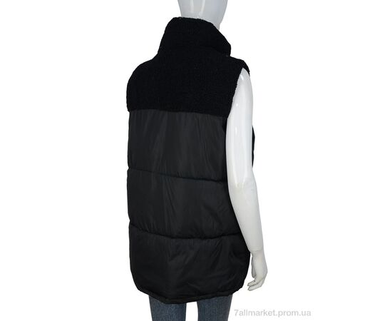 Жилетка женская Весна/осень 2321 black (5 шт. р.сетка 48-56) "Hope" недорого оптом от прямого поставщика, изображение 2 Фотография Жилетка женская Весна/осень 2321 black (5 шт. р.сетка 48-56) "Hope" недорого оптом от прямого поставщика, изображение 2